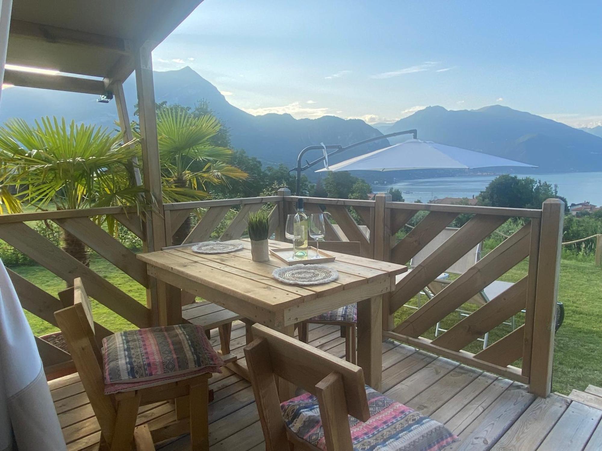 Luxury Lodge Bellagio Bagian luar foto