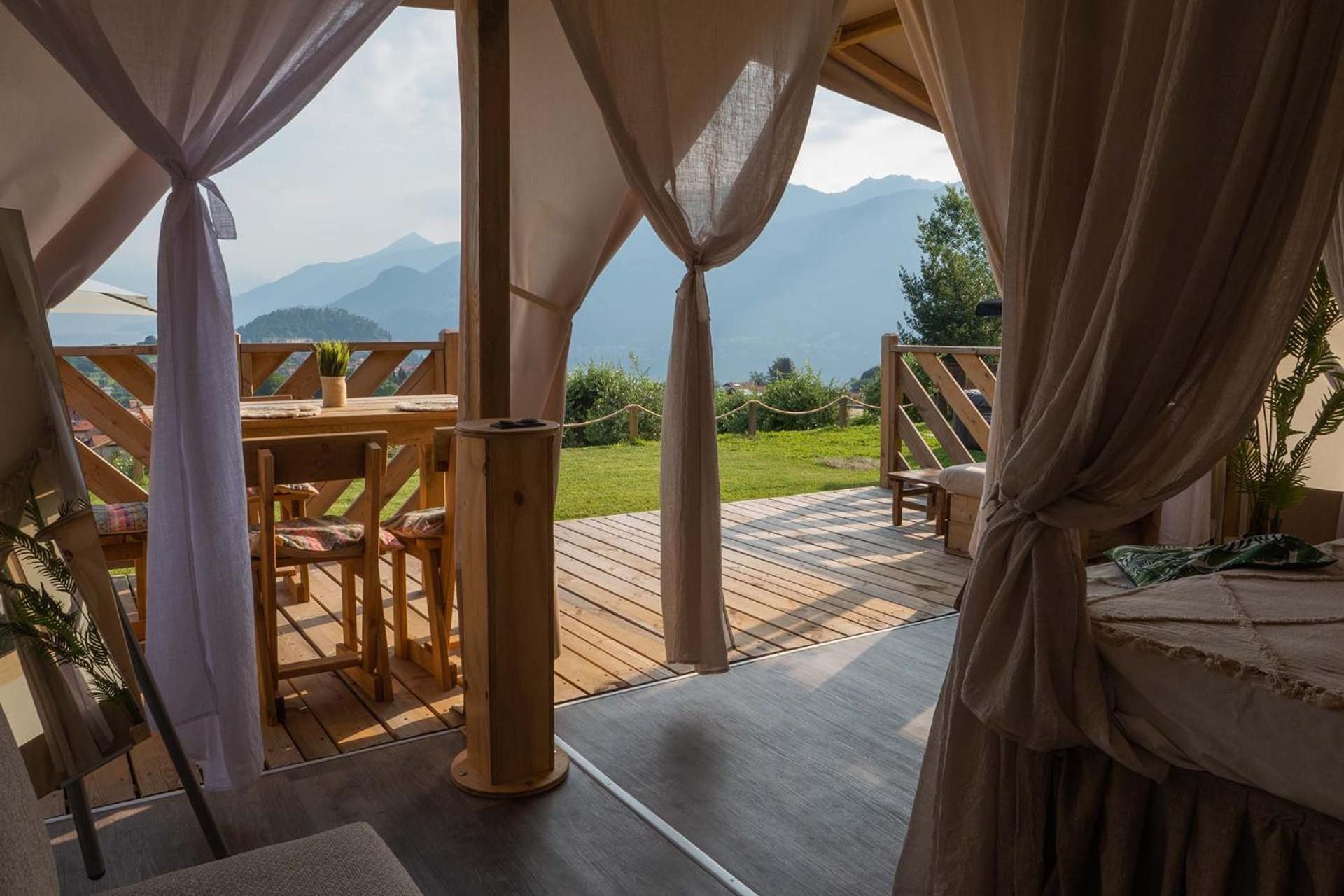 Luxury Lodge Bellagio Bagian luar foto